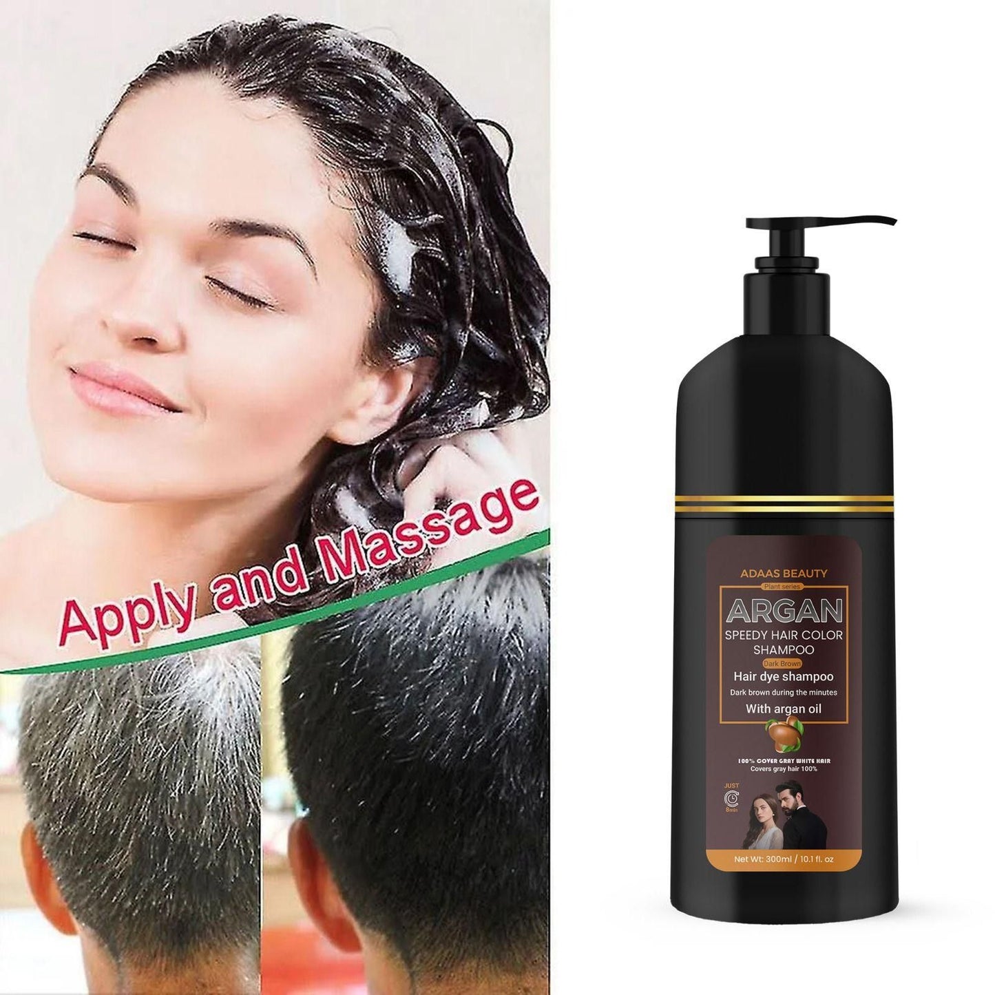Argan Speedy Hair Color Shampoo 300ml Pack of 1